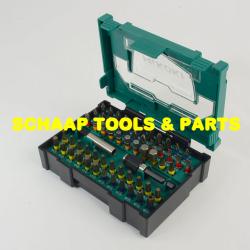 Bitset 60-delig met 2 bithouders assortiment in box II | 40030024